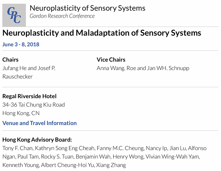 Basic information of the conference.