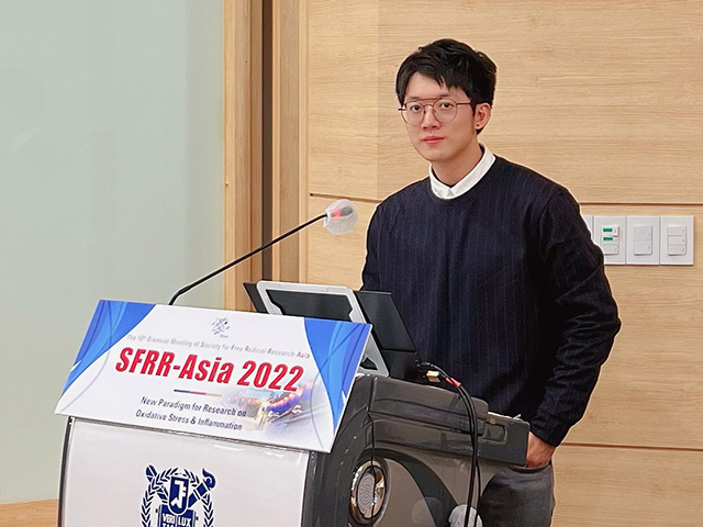 Best Oral Award recognises outstanding performances of postdoc Dr Andy Cheng