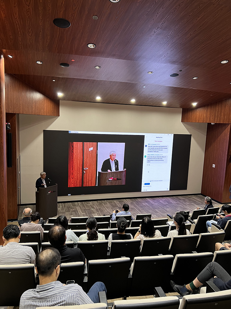 Professor Kwok-Fai So, the Academician of Chinese Academy of Sciences and Professor.