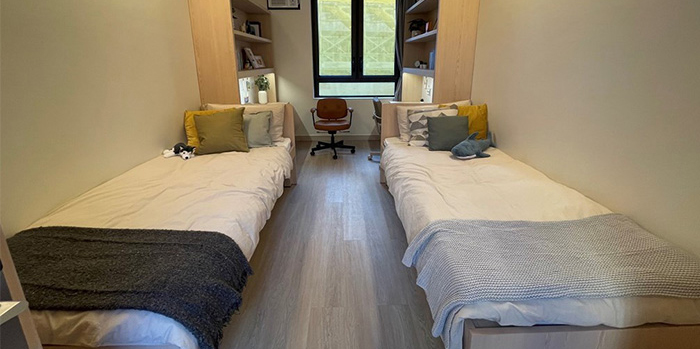 Visit to CityU Whitehead Student Hostel project site by DevB and ArchSD