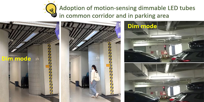 Sustainable lighting installed by CDO for energy saving