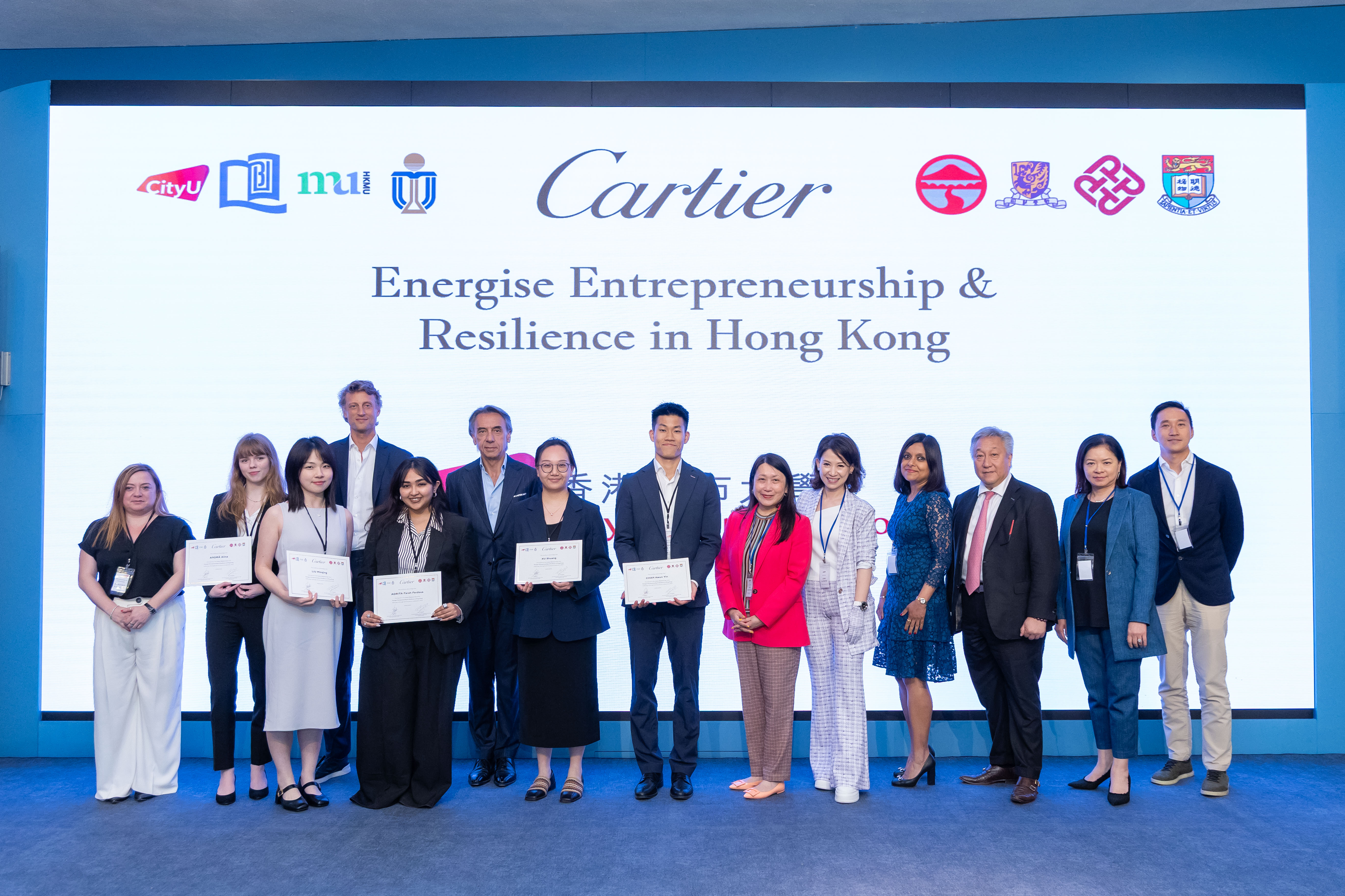 Cartier x Universities Project: Energise Entrepreneurship and Resilience in Hong Kong