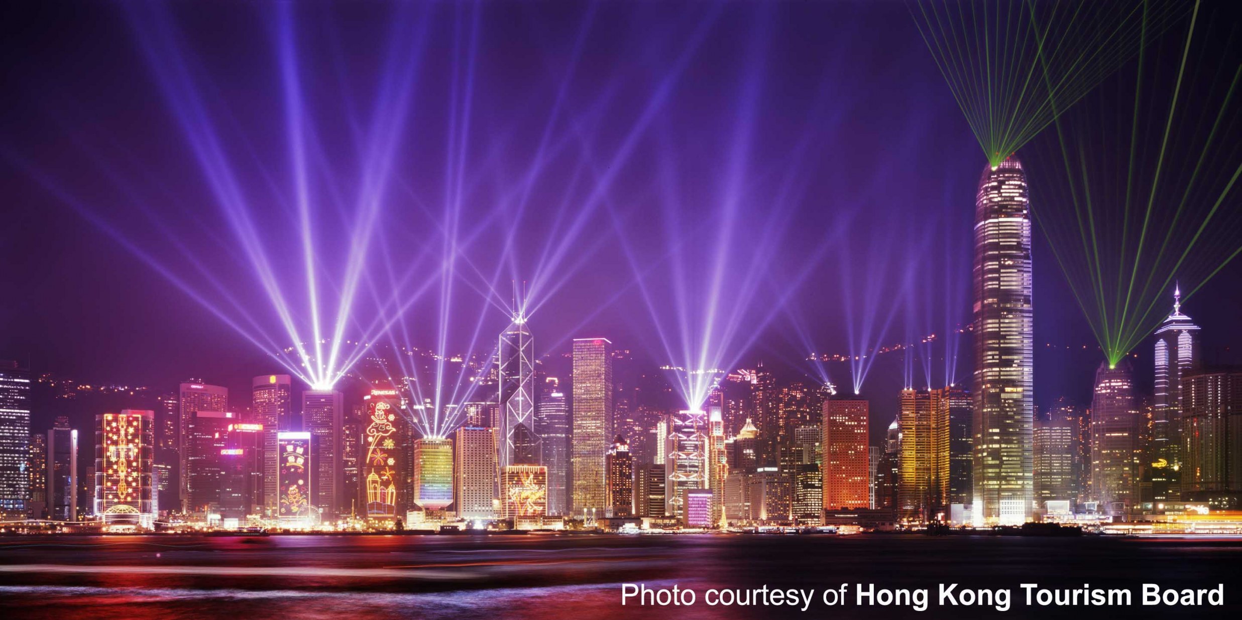 Hong Kong Island Skyline 2009
