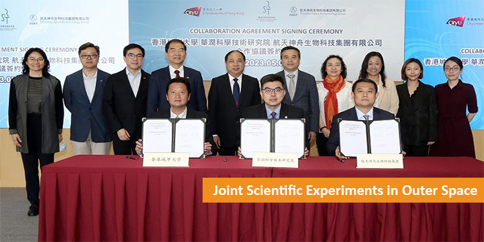 Joint Scientific Experiments in Outer Space