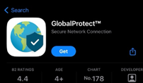 GlobalProtect in App Store
