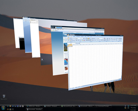 Windows Flip 3D