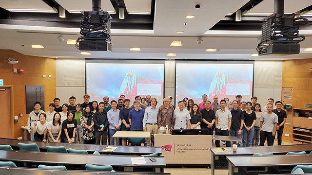 Professor Min ZHUO presented Synaptic Basis of Brain Network: Chronic Pain and Anxiety