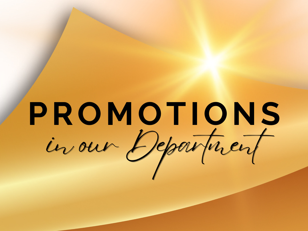 Staff Promotion in Department of Neuroscience