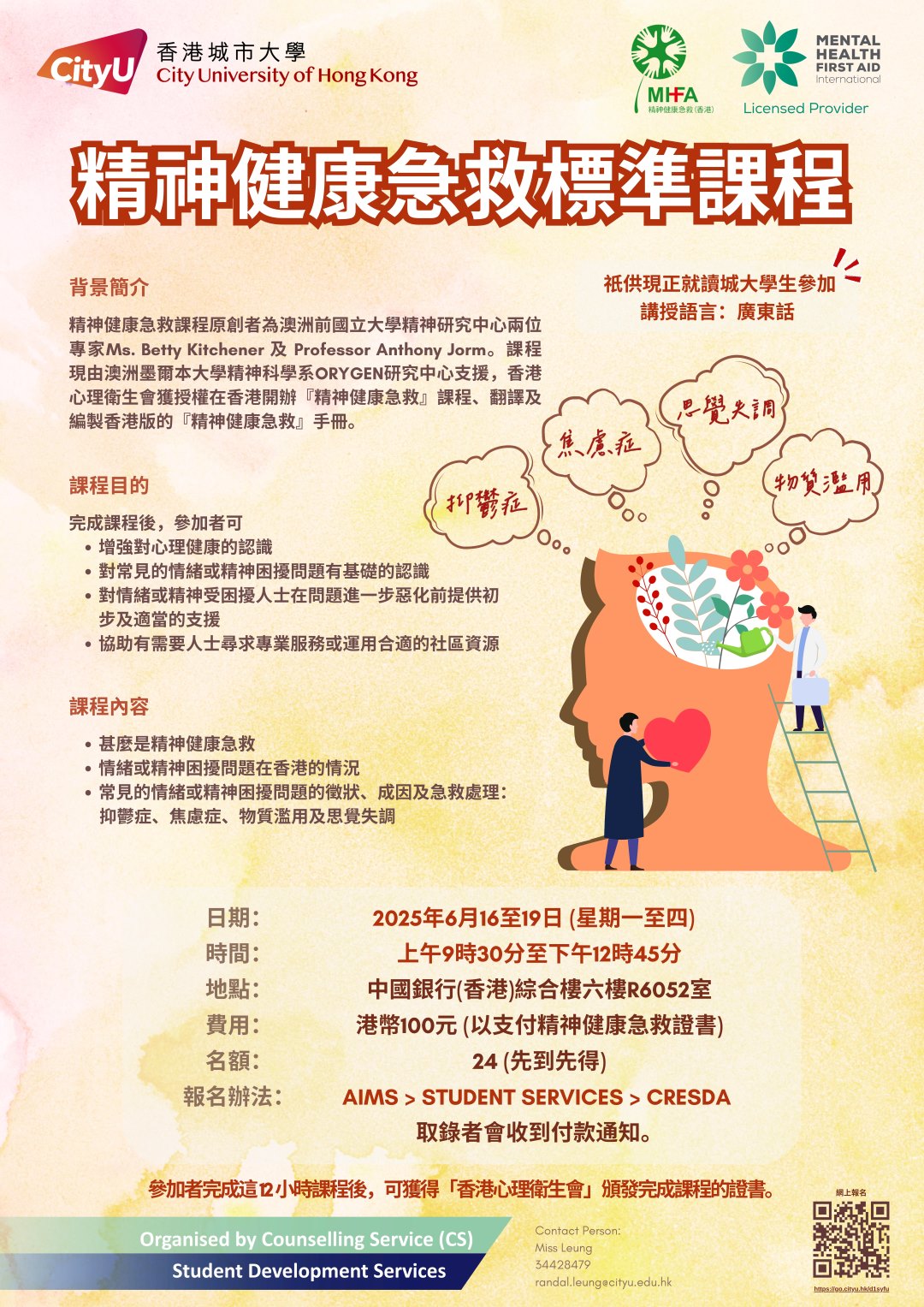 Mental Health First Aid Standard Course