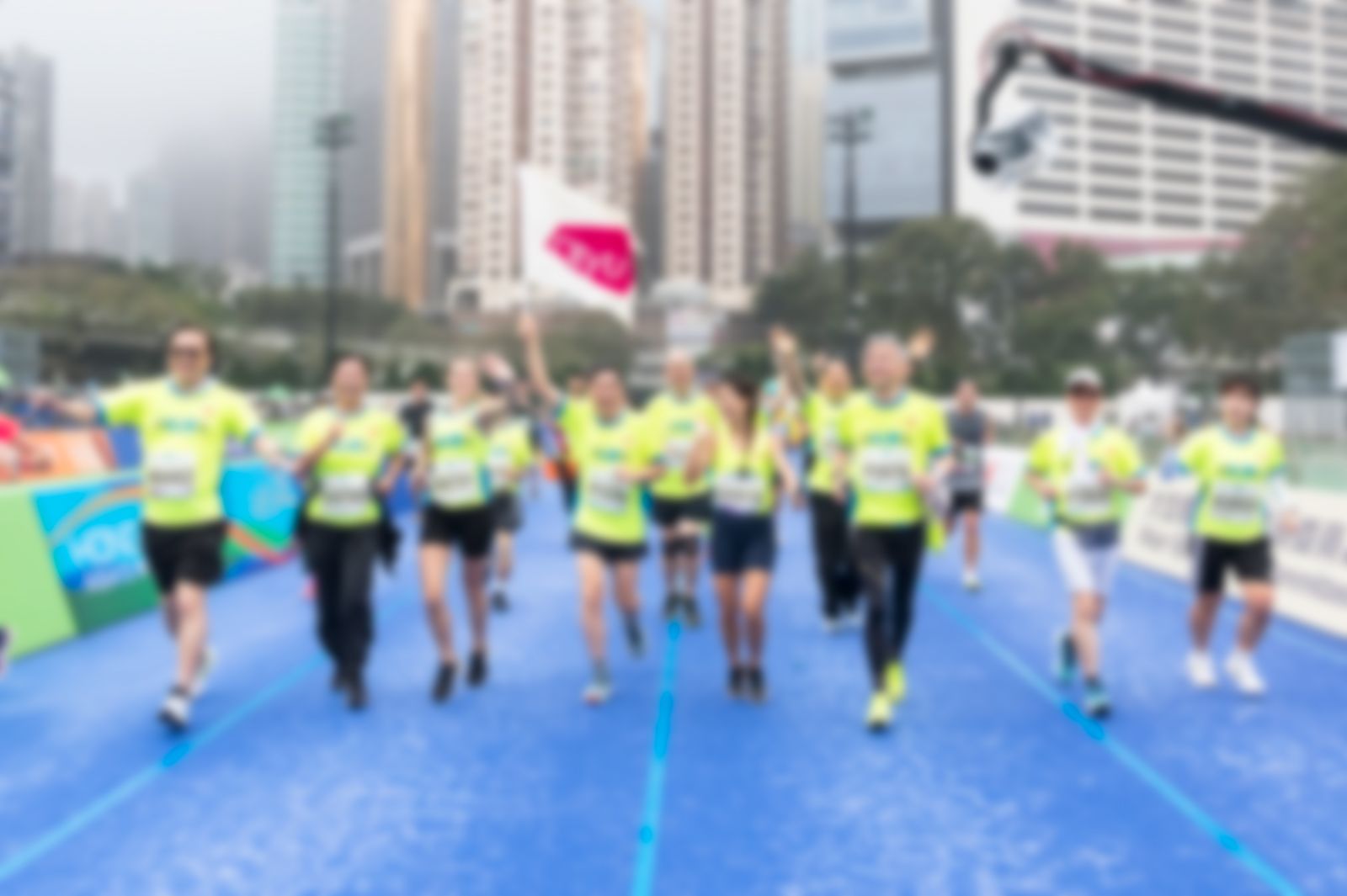 President Kuo leads CityU marathon team for 13th consecutive race