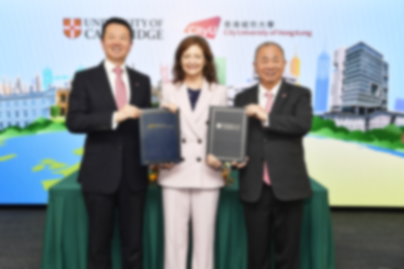 Landmark in global research collaboration sealed by CityUHK and Cambridge