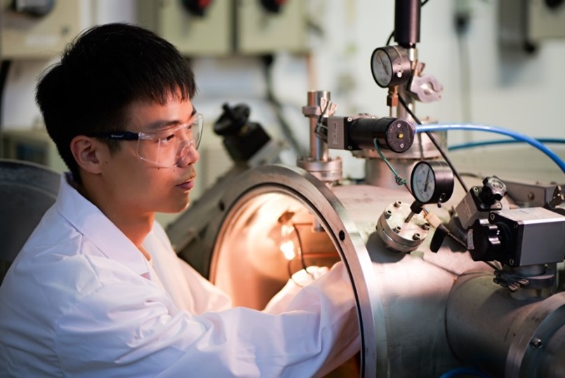 Mr. Zhang Zhibo, the first author of the research paper.