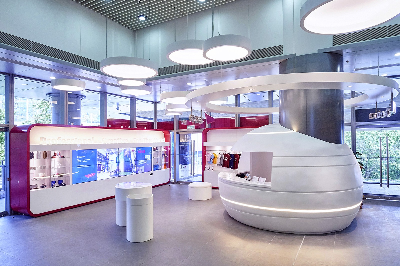 The outlook of the recently opened Visitor Centre.