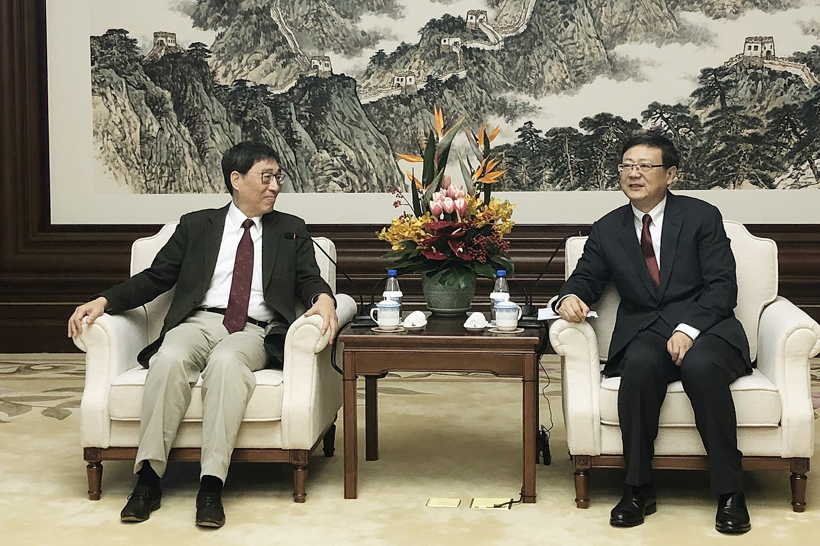 Way Kuo and Chen Jining