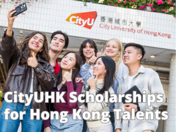 CityUHK Scholarships for Hong Kong Talents (for Local JUPAS and Non-JUPAS Entrants)