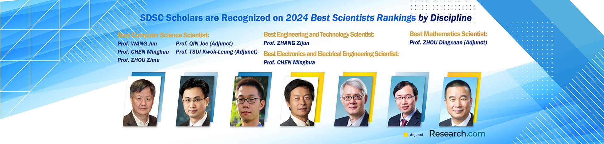 SDSC Professors are recognized on Research.com 2024 Best Scientists Rankings by Discipline