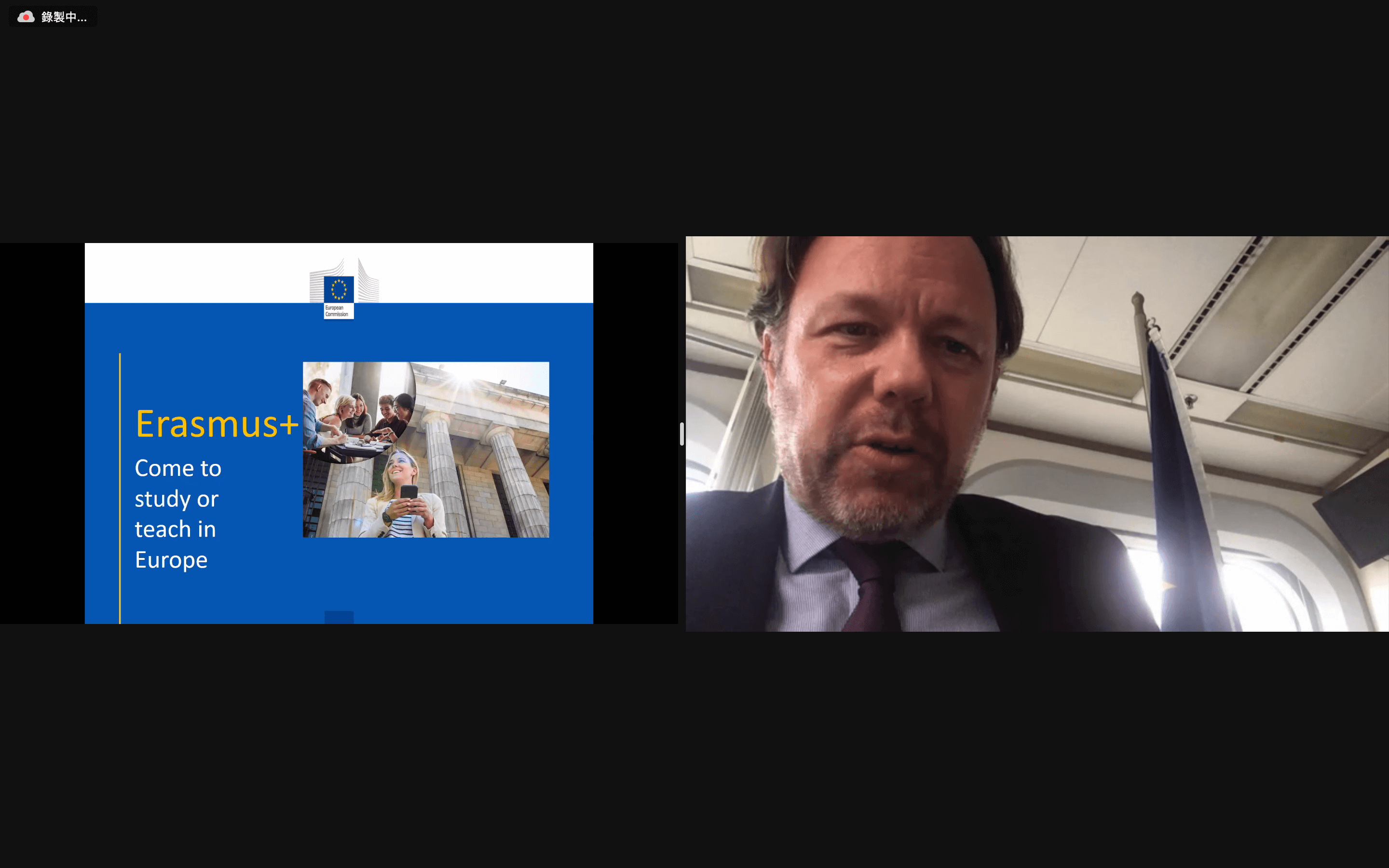 Ambassador GNOCCHI was delighted to share with the audience numerous opportunities for future studies and career development that the European Union can offer.