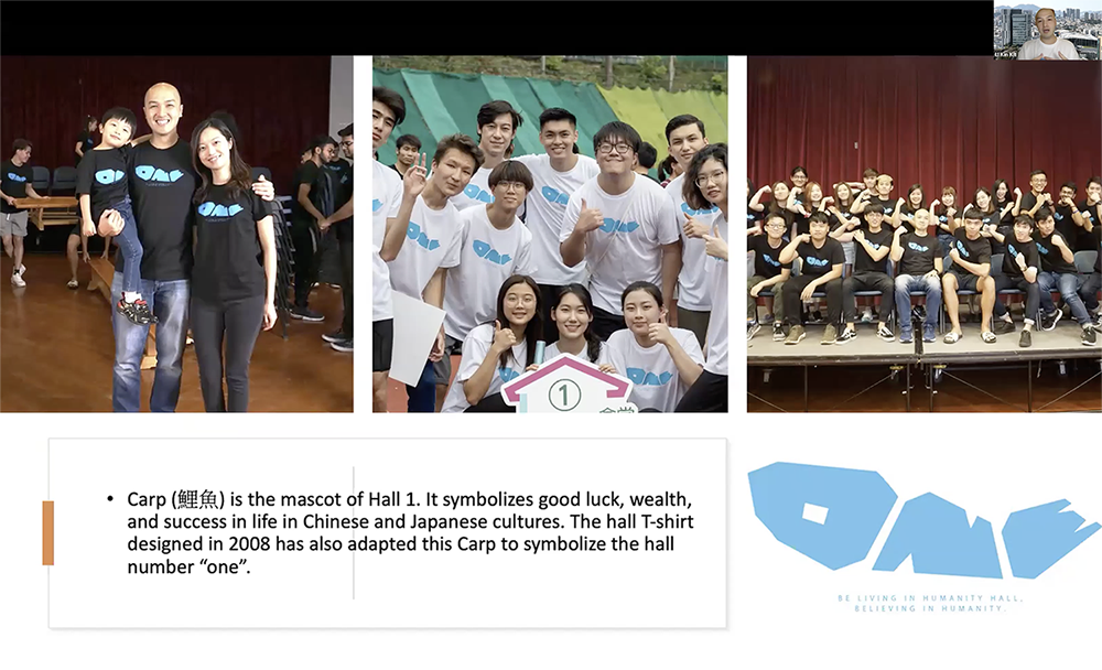 Residence Master of Jockey Club Harmony Hall (Hall 7), Dr. Eddie Ma delivered his welcome message and introduced his Residence Tutor team to the new residents.