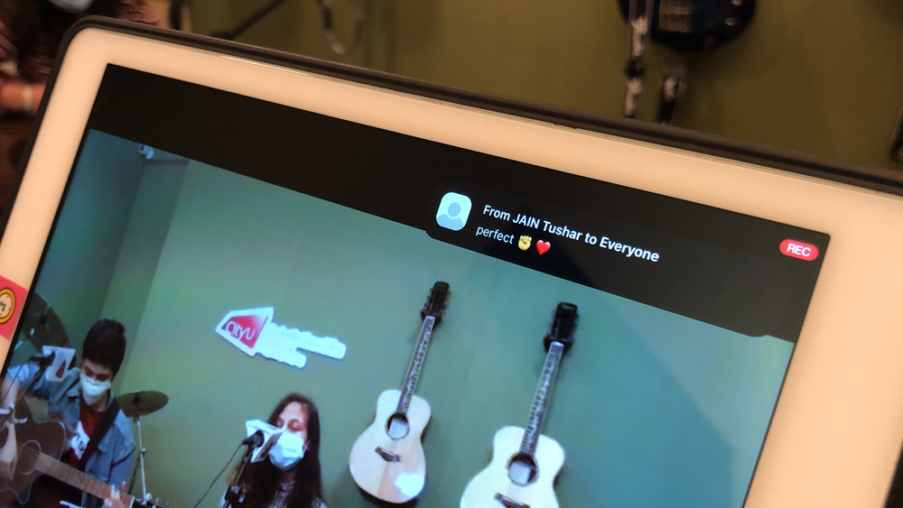 Residence Master of Jockey Club Harmony Hall (Hall 7), Dr. Eddie Ma delivered his welcome message and introduced his Residence Tutor team to the new residents.