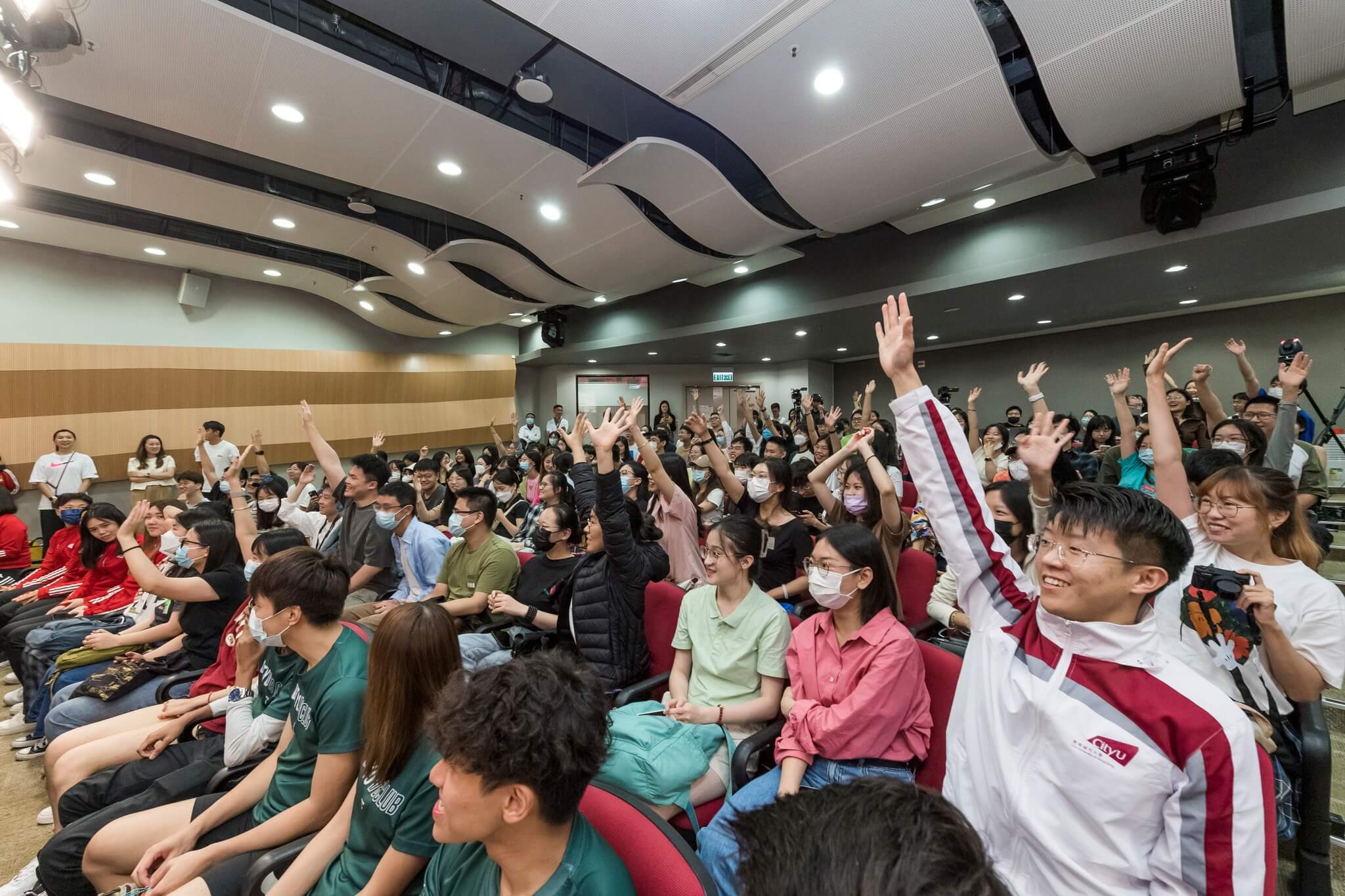 Dialogue with the China Women's National Volleyball Team at CityU
